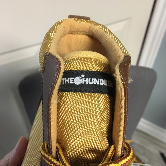 The Hundreds Mid Canvas Lace Up Skateboard Sneaker - Picture 4 of 7